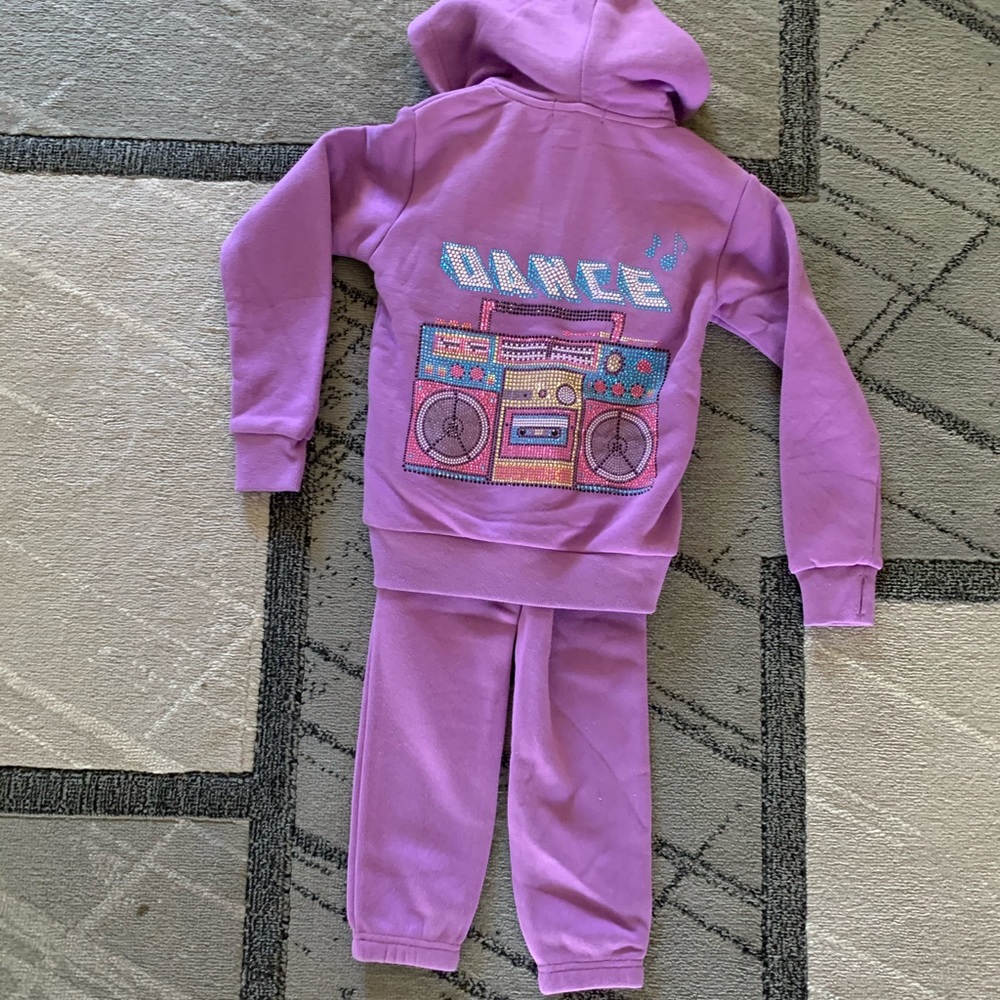 Butter Girls Super Soft 2pcs Set With Bling Design